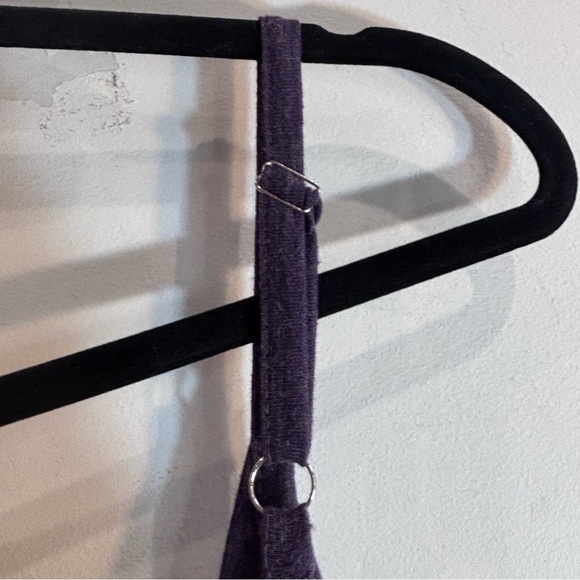 THREE BIRD NEST Sz XL Purple Soft Jersey Knit Harem Thin Adjustable Straps - Picture 9 of 12